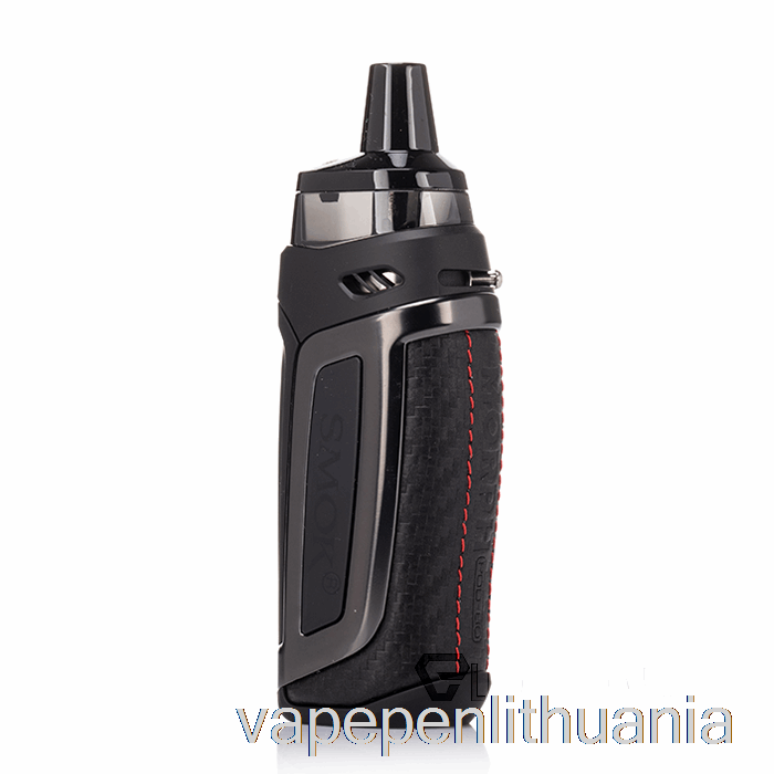 Smok Morph Pod-80 Kit Black Anglies Pluošto Vape Skystis